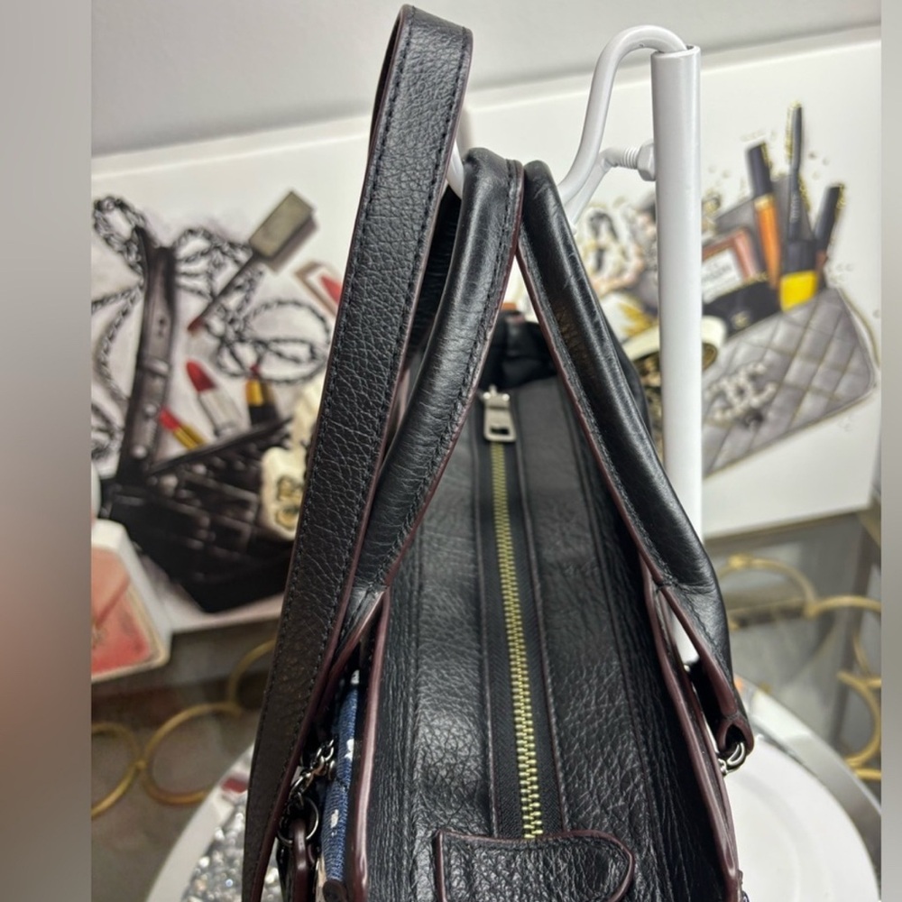 Coach 2016 Swagger 27 Denim Patchwork Leather Tot… - image 5